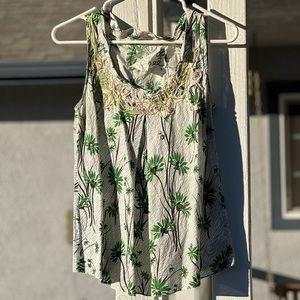 Printed top by Field Flower from Anthropologie